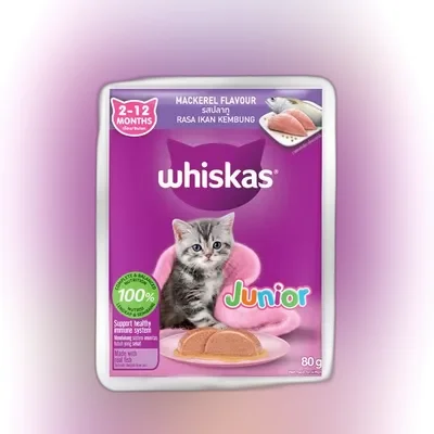 Whiskas Junior Cat Food Mackerel