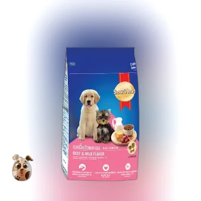 SmartHeart Puppy Dog Food Beef & Milk