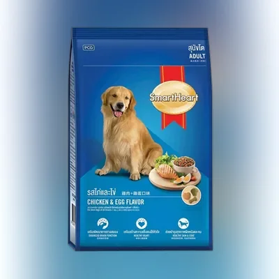 SmartHeart Adult Dog Food Chicken & Egg Flavor