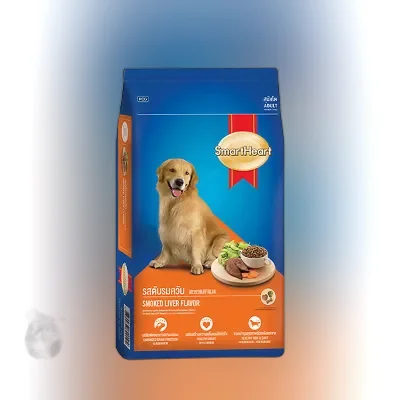 SmartHeart Adult Dog Food Smoked Liver Flavor