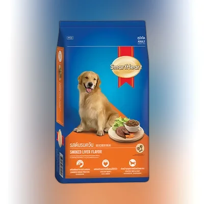SmartHeart Adult Dog Food Smoked Liver Flavor