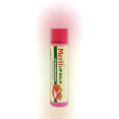Meril Lip Balm Strawberry