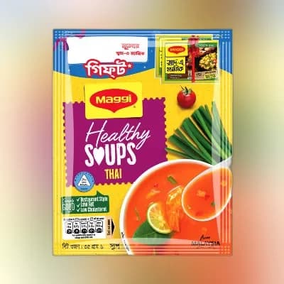 Nestle Maggi Healthy Soup Thai Sachet (Free Nestle Maggi Shaad-e Magic Seasoning Mix Sachet 4 gm 2 pcs)
