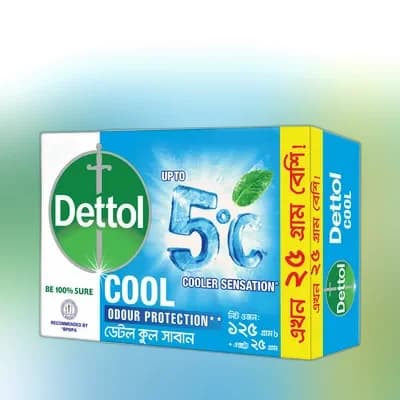 Dettol Cool Soap 125 gm (25 gm Extra)