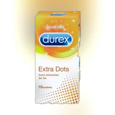 DC1 Durex Extra Dotted Condom