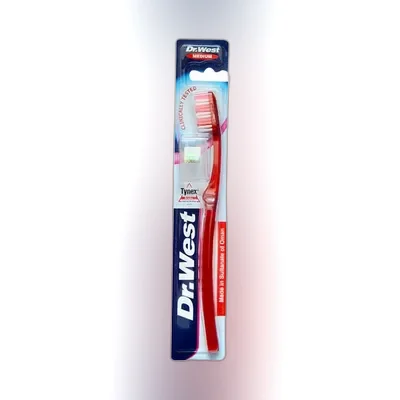 Dr West Tooth Brush Medium