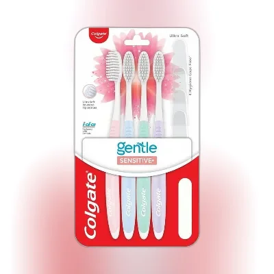 Colgate Gentle Sensitive 4 pcs Promo Toothbrush