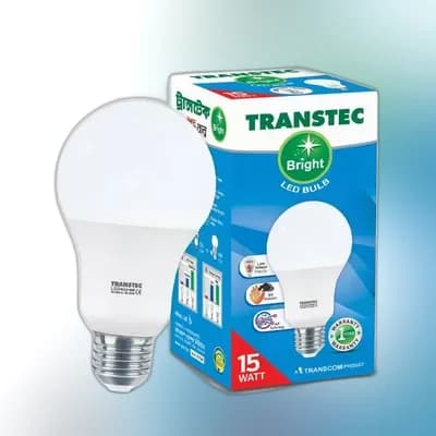 Transtec Bright WW Led Bulb (Screw) 15 Watt