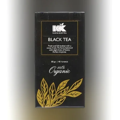 Kazi & Kazi Organic Black Tea 40 pcs