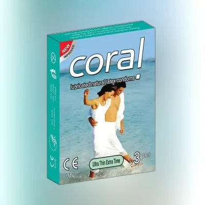 L1 Coral Ultra Thin Extra Time Condom