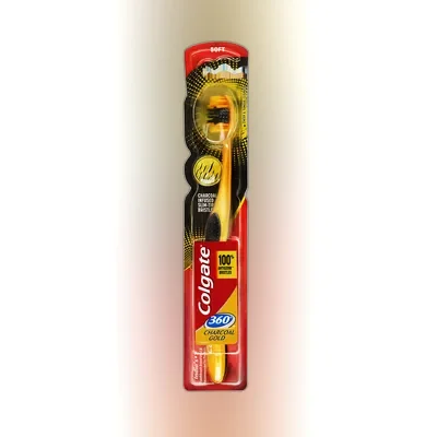 Colgate Charcoal Gold 360 Toothbrush