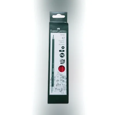 Faber Castell Red Matt Pencil HB