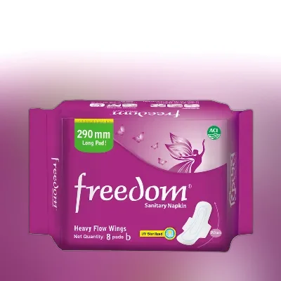 A10 ACI Freedom Heavy Flow Sanitary Napkin 8 pads