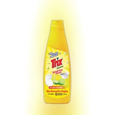 Trix Dishwashing Liquid Lemon Bottle
