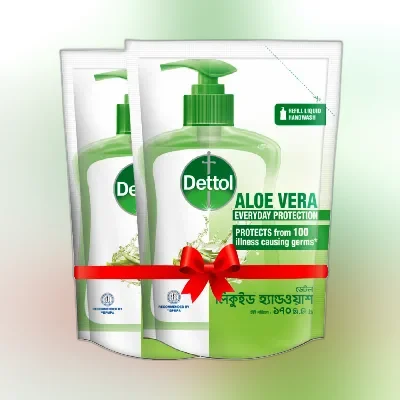 Dettol Handwash Aloe Vera Refill 170 ml Combo pack