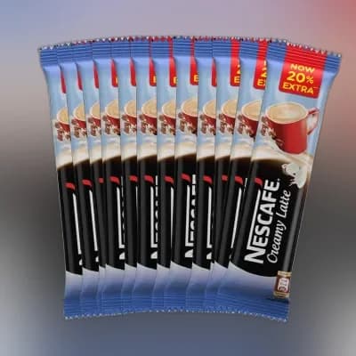 Nestle Nescafe Creamy Latte Coffee Mix Sachet 18 gm
