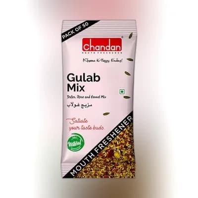 Chandan Gulab Mix Mouth Freshener 50 Sachets