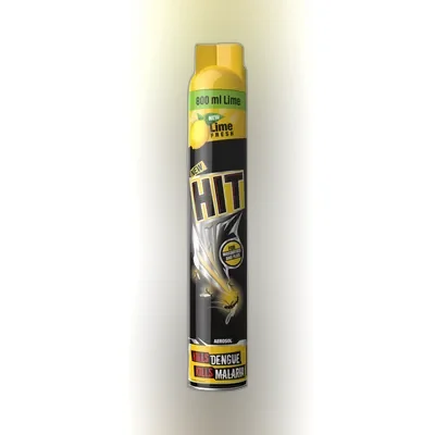 Black Hit Anti Mosquito Aerosol Spray Lime Fresh