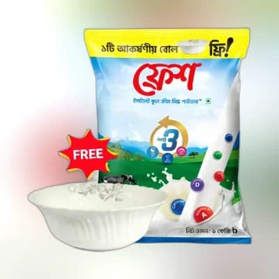 Fresh Instant Full Cream Milk Powder (Free Bowl)