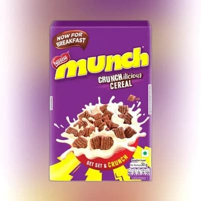 Nestle Munch Breakfast Cereal Box