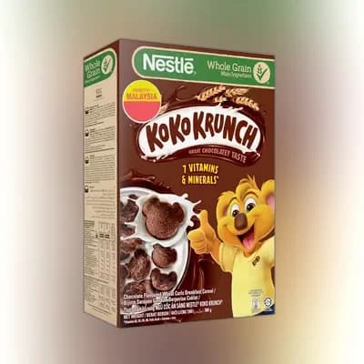Nestle Koko Krunch Chocolate Cereal Box