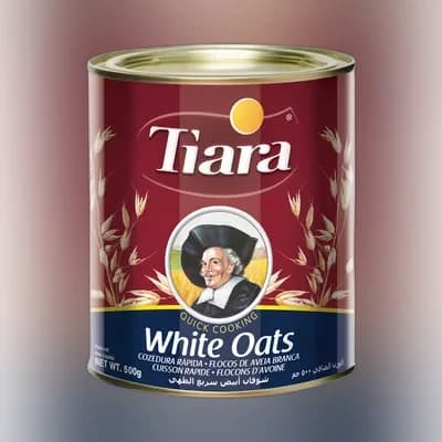 Foster Clark's Tiara White Oats Tin