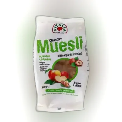 Vitalia Crunchy Muesli With Apple & Hazelnut