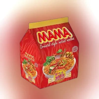 Mama Instant Noodles (Hot & Spicy Flavour) 4 pcs