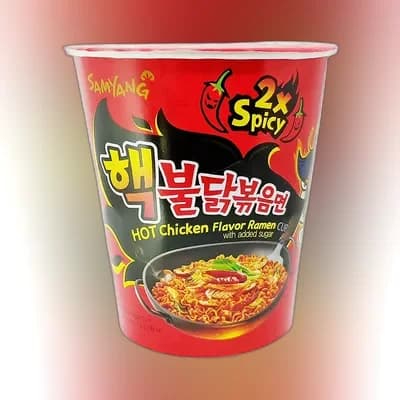 Samyang Hot Chicken Ramen 2X Spicy Cup Noodles