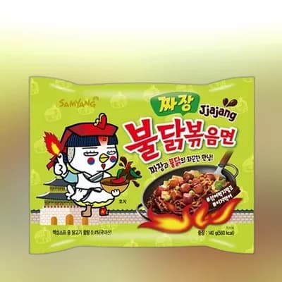 Samyang Hot Chicken Ramen Jjajang Flavor Noodles