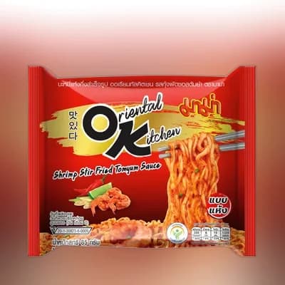 Mama OK Instant Noodles Fried Shrimp Tom Yum Flavor