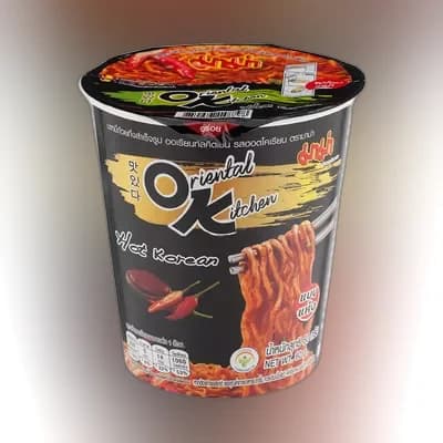 Mama OK Instant Cup Noodles Hot Korean Flavour