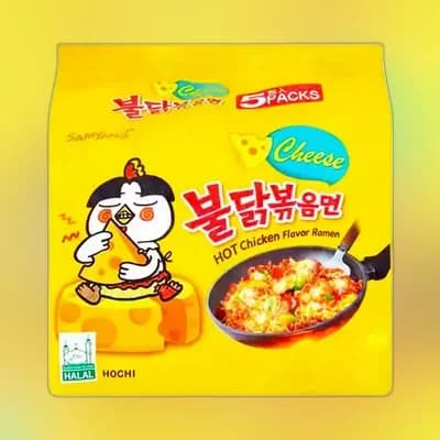 Samyang Hot Chicken Cheese Noodles