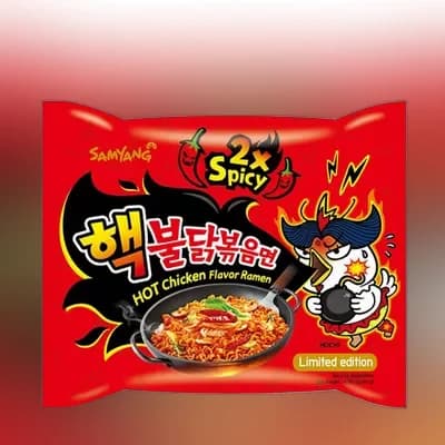 Samyang Hot Chicken Ramen Noodles 2X Spicy