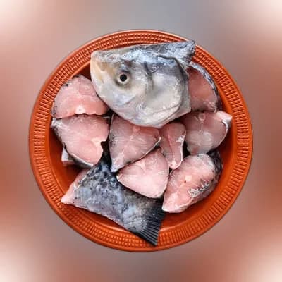 Catla Fish After Cutting ±70 gm
