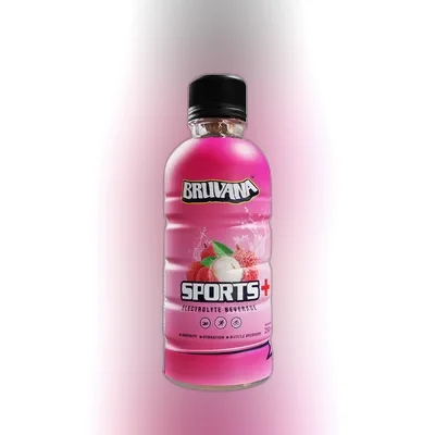 Bruvana Sports+ Electrolyte Beverage (Litchi Flavor)