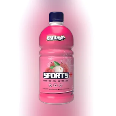 Bruvana Sports+ Electrolyte Beverage (Litchi Flavor)