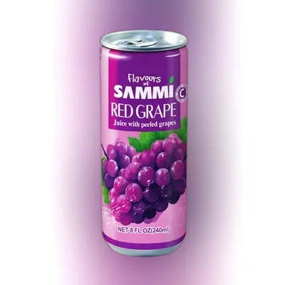 Sammi Red Grape Juice Can