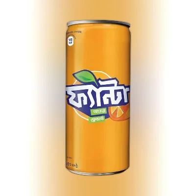 Fanta Can Orange Flavored