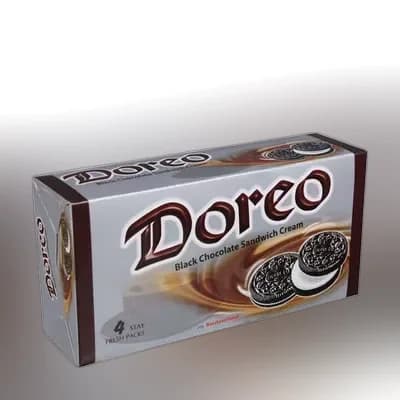 Danish Doreo Black Chocolate Sandwich Biscuit