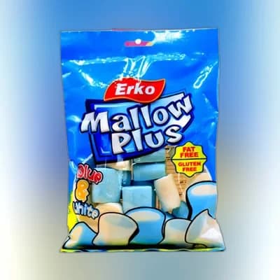 Erko Mallow World Blue & White Mallow