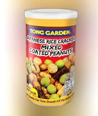 Tong Garden Japanese Rice Cracker Mixed Coated Peanut
