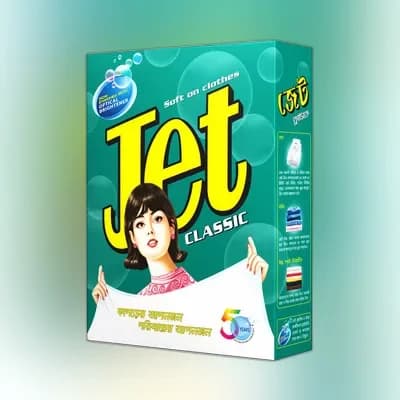 Jet Classic Detergent Powder Paper Pack