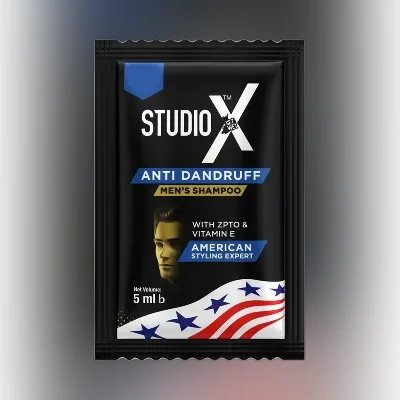 Studio X Anti Dandruff Shampoo For Men (5ml X 12 pcs)